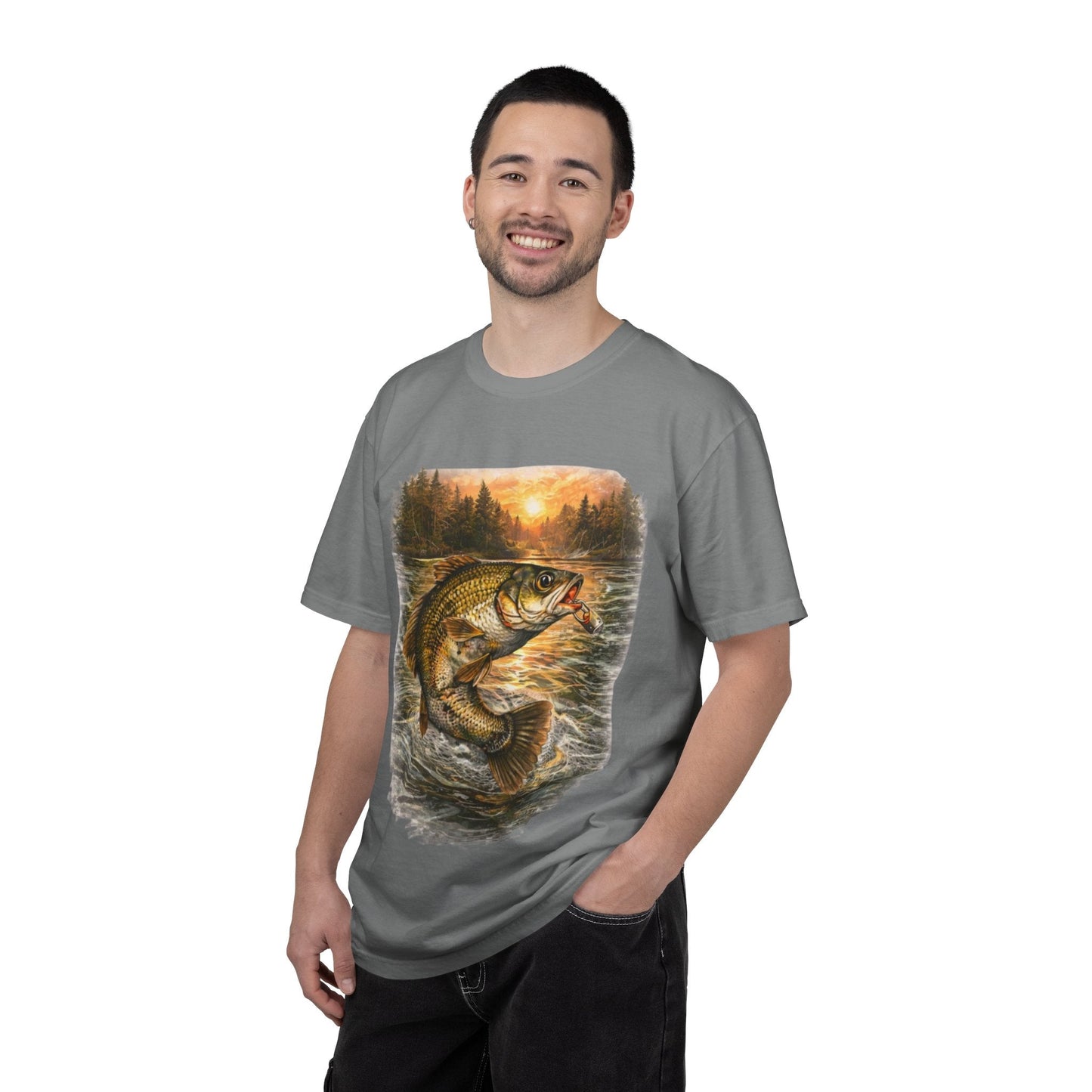 Men’s Graphic Print T-Shirt – Premium Cotton Casual Streetwear Men Tee - JennyCool