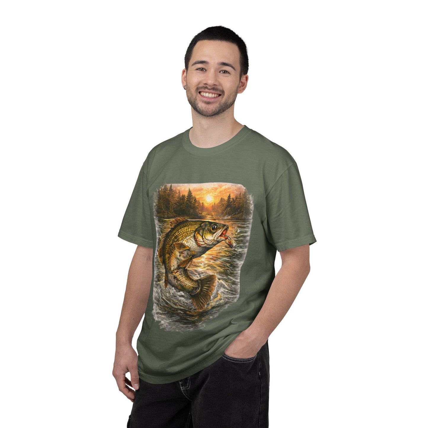Men’s Graphic Print T-Shirt – Premium Cotton Casual Streetwear Men Tee - JennyCool