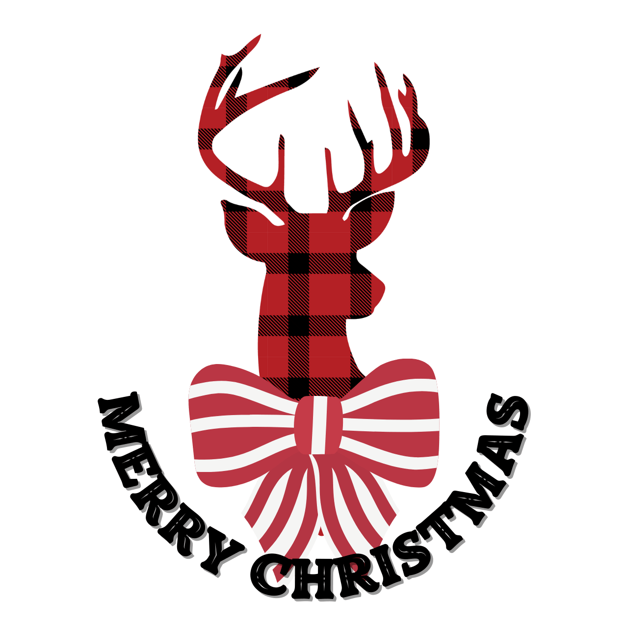 Merry Christmas Deer Digital Product - JennyCool