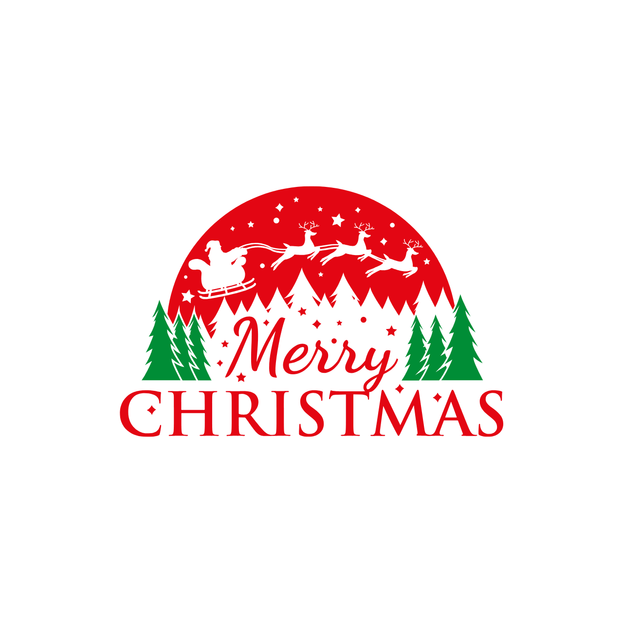 Merry Christmas Digital Product - JennyCool