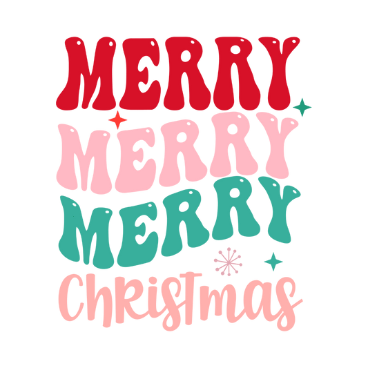 Merry Christmas Text Digital Product - JennyCool