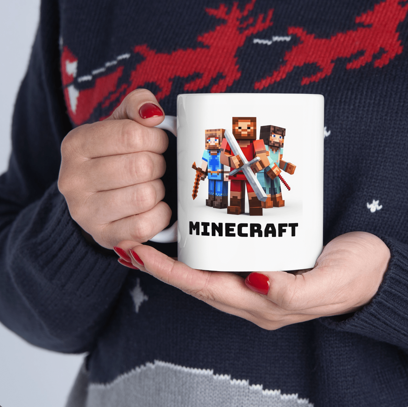 MineCraft Ceramic Mug , (11oz, 15oz) - JennyCool