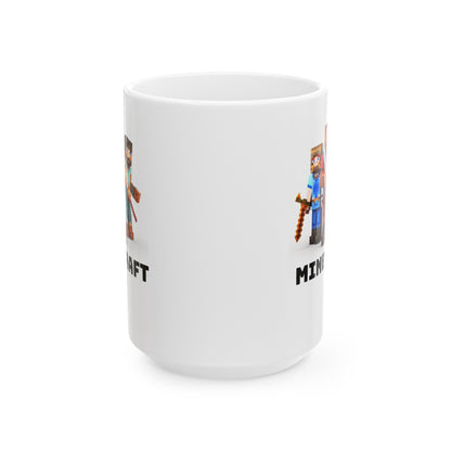 MineCraft Ceramic Mug , (11oz, 15oz) - JennyCool