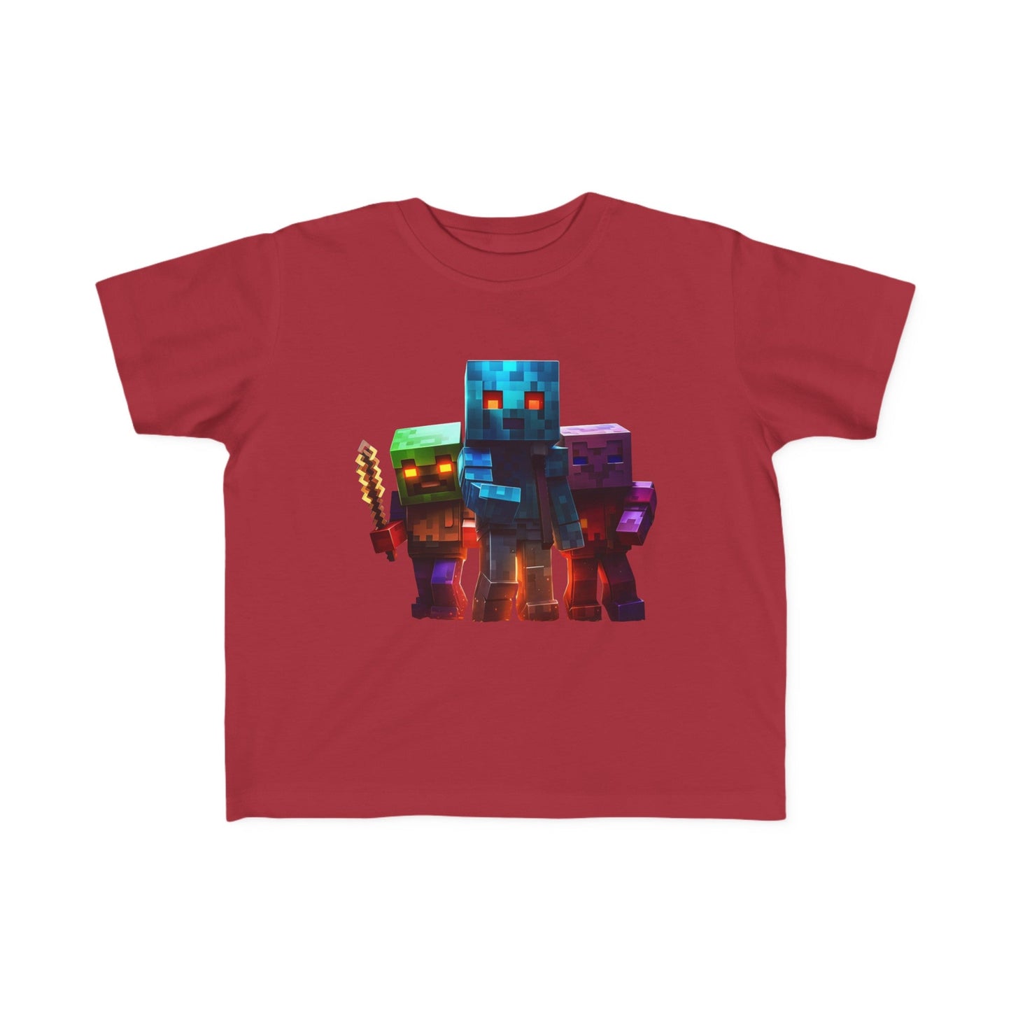 Minecraft Design Toddler's Fine Jersey Tee - JennyCool