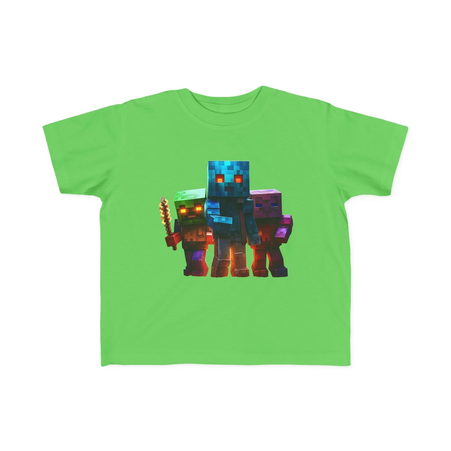 Minecraft Design Toddler's Fine Jersey Tee - JennyCool