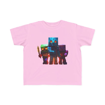 Minecraft Design Toddler's Fine Jersey Tee - JennyCool
