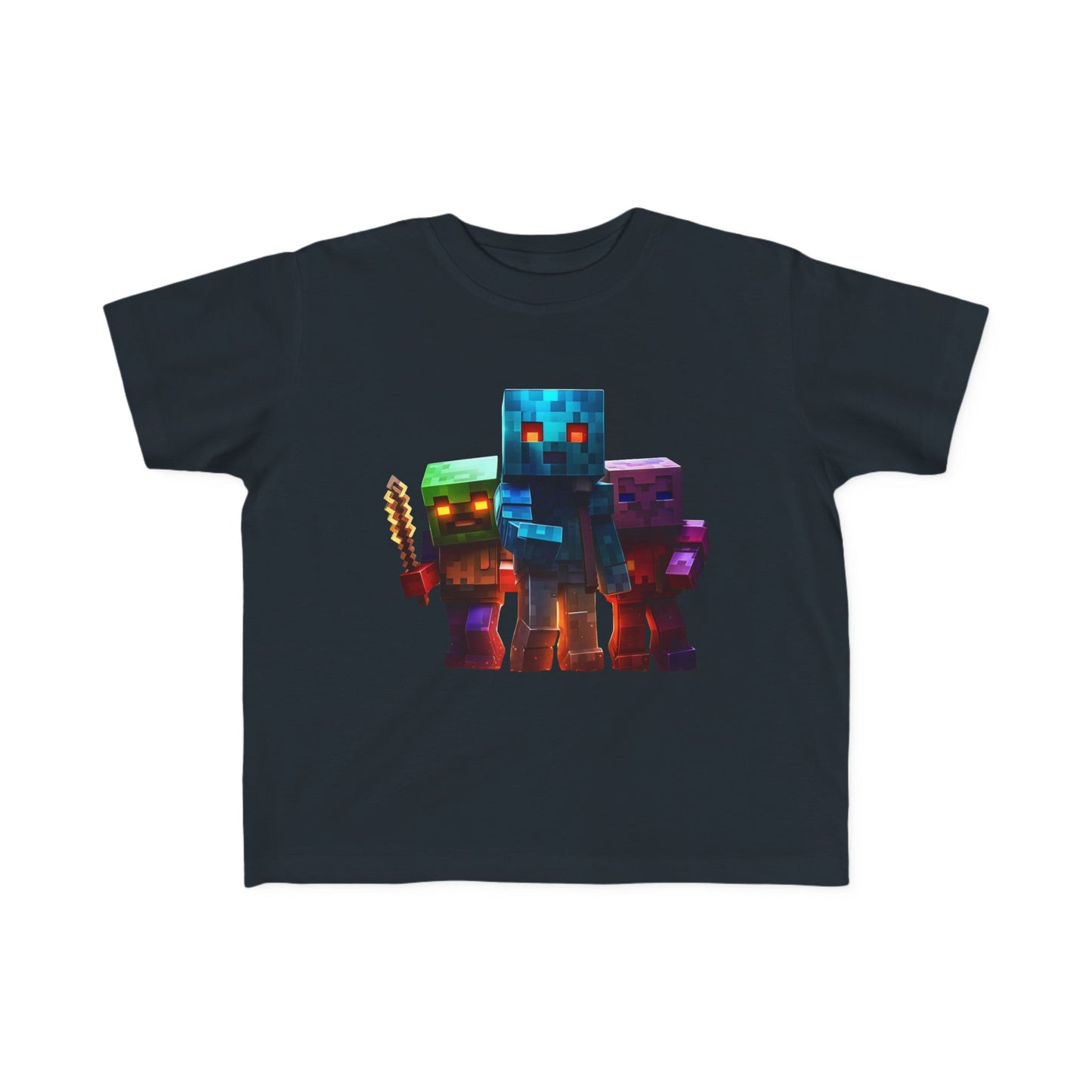Minecraft Design Toddler's Fine Jersey Tee - JennyCool
