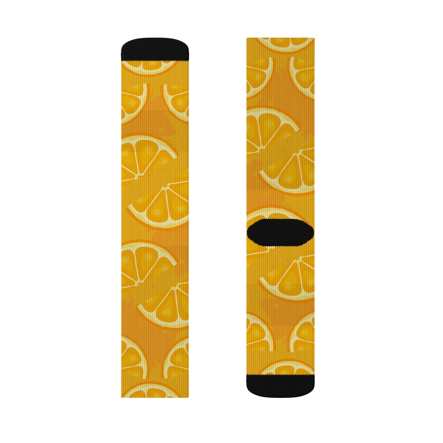 Orange Socks - Sublimation - JennyCool