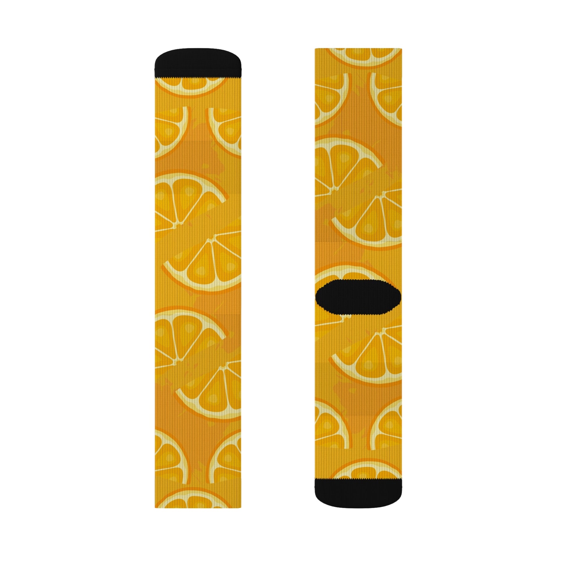 Orange Socks - Sublimation - JennyCool