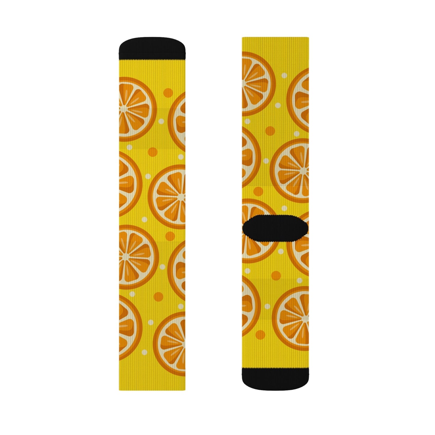 Orange Socks - Sublimation - JennyCool