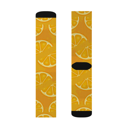 Orange Socks - Sublimation - JennyCool