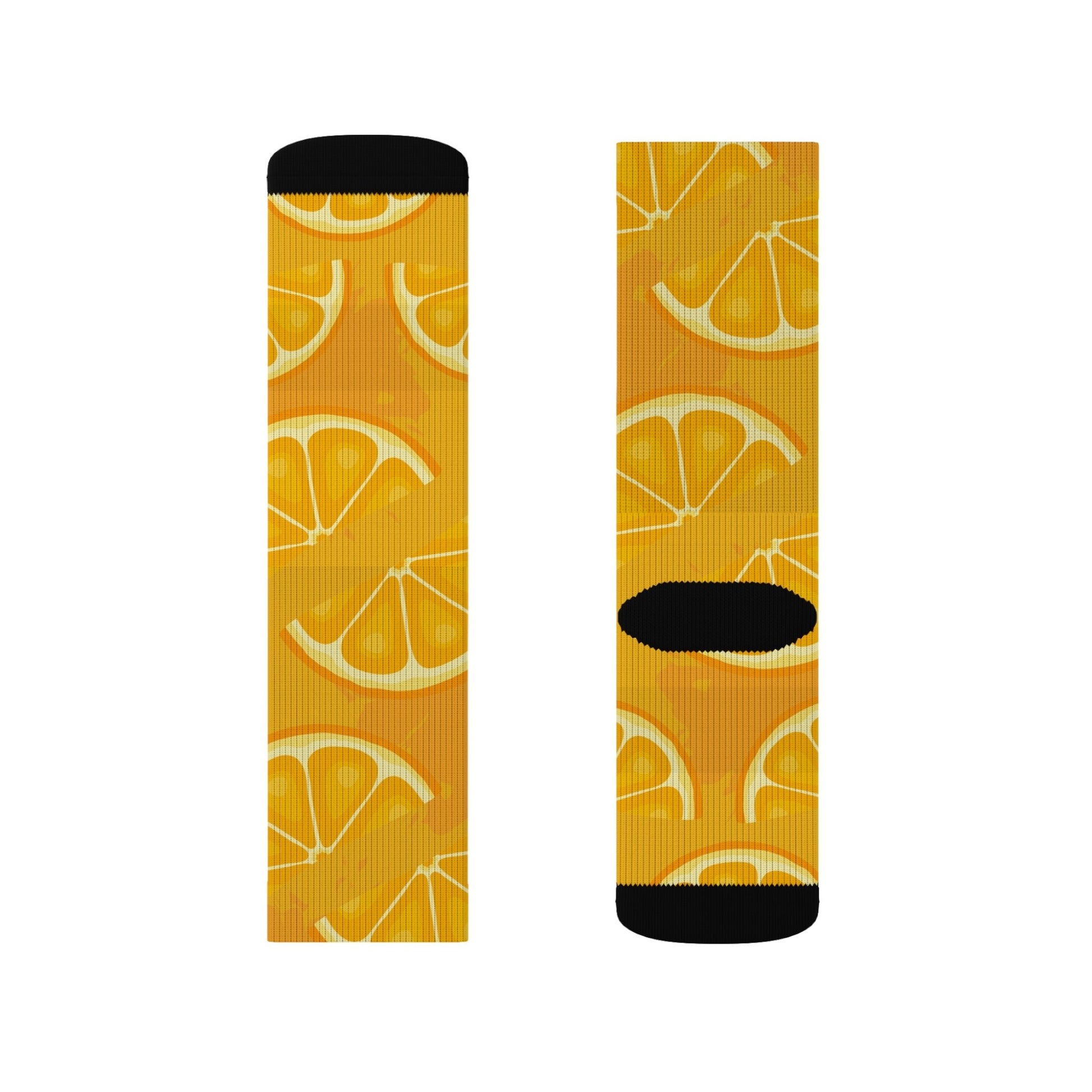 Orange Socks - Sublimation - JennyCool