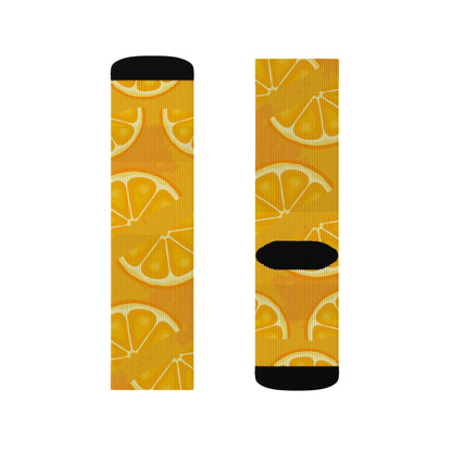 Orange Socks - Sublimation - JennyCool