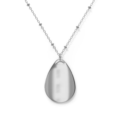 Oval Necklace - Key of My Heart Valentine's Day Gift - JennyCool