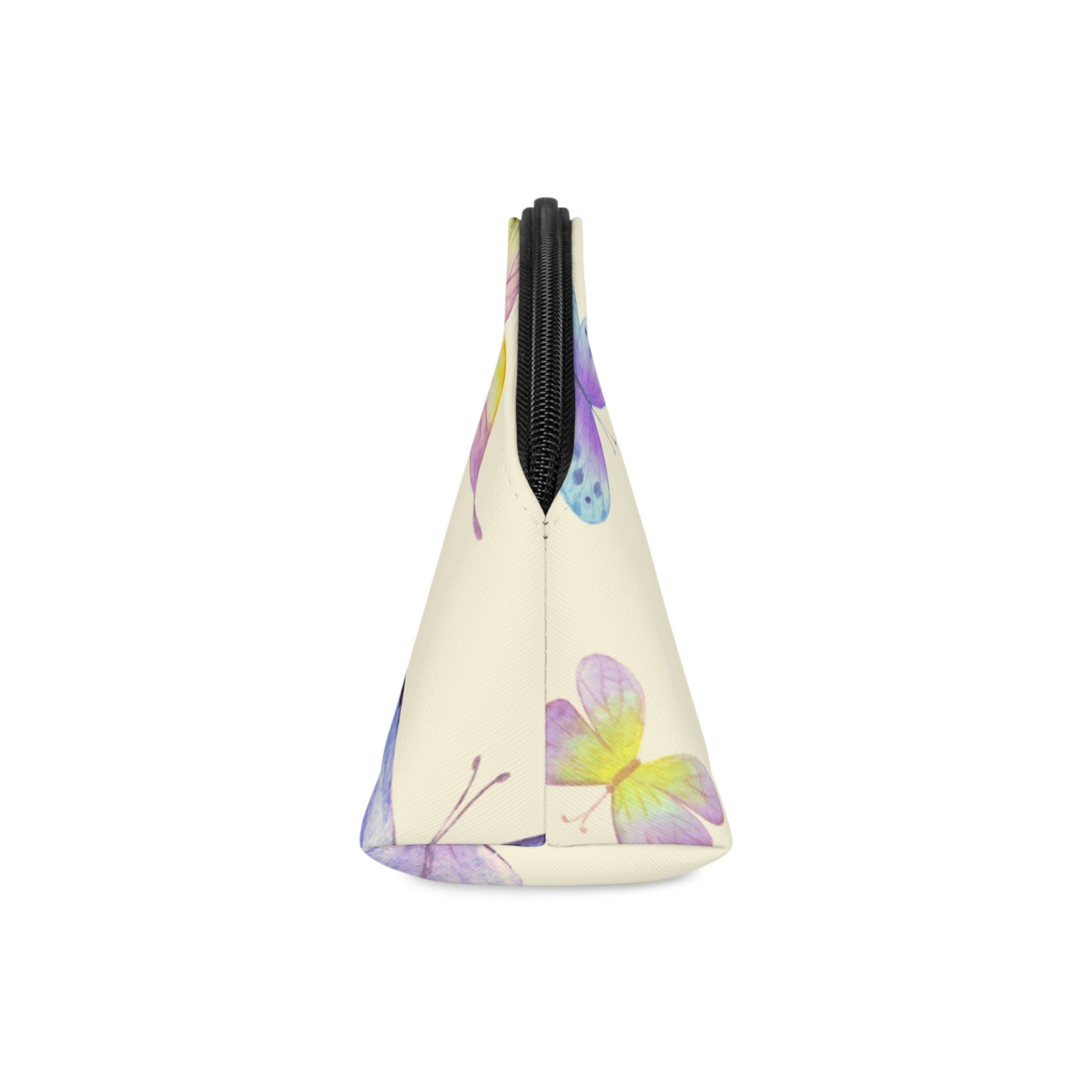Pastel Butterfly Makeup Bag – Watercolor Butterfly Cosmetic Pouch - JennyCool