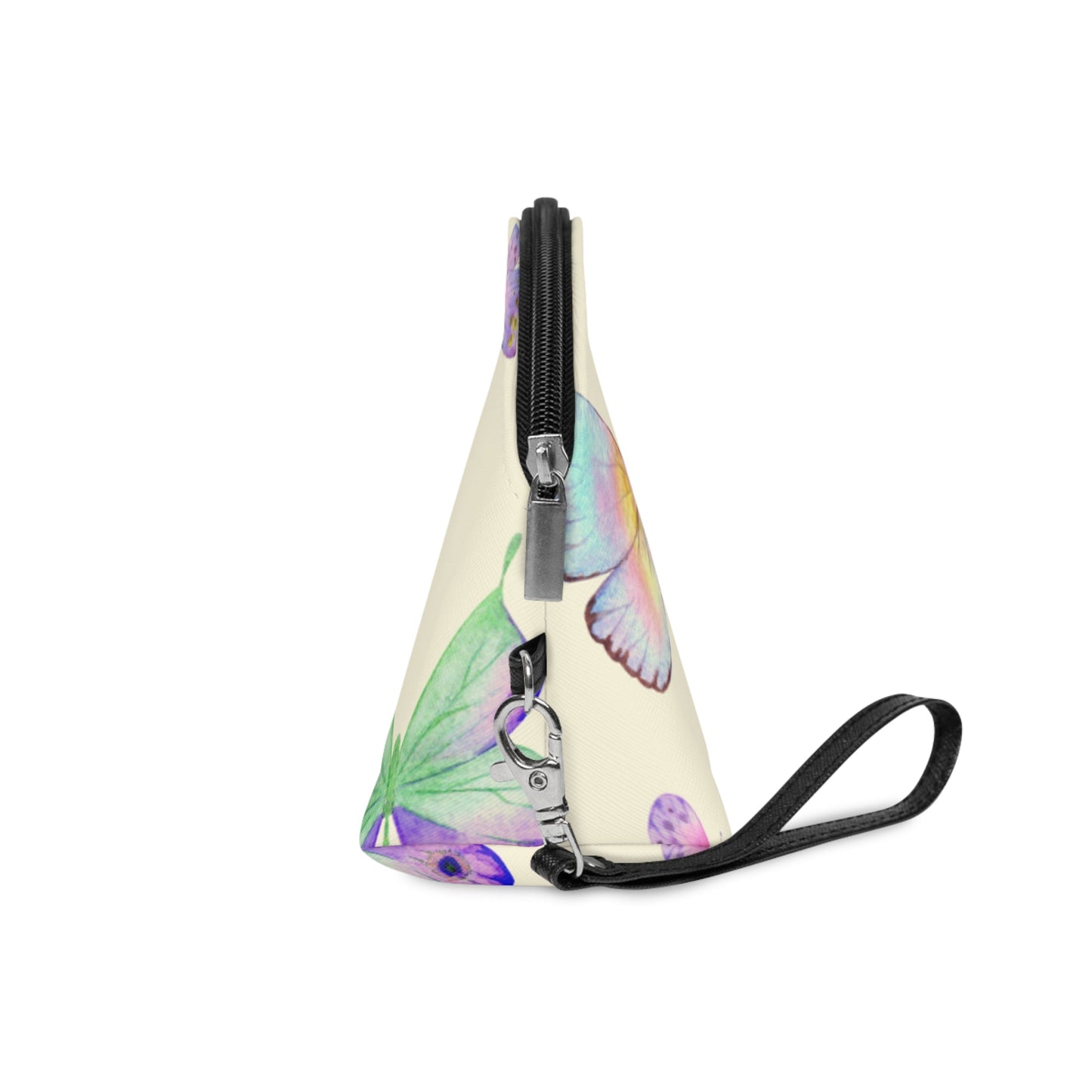 Pastel Butterfly Makeup Bag – Watercolor Butterfly Cosmetic Pouch - JennyCool