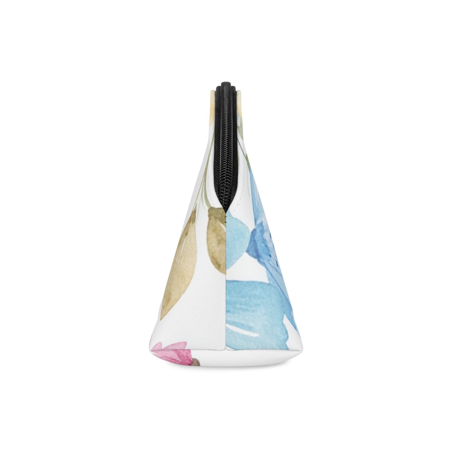 Pastel Floral Makeup Bag – Watercolor Flower Cosmetic Pouch - JennyCool