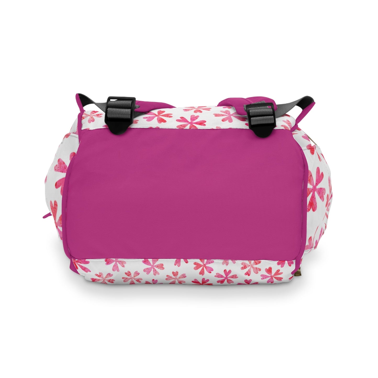 Pink Floral Diaper Backpack – Cute Flower Baby Diaper Bag for Moms - JennyCool