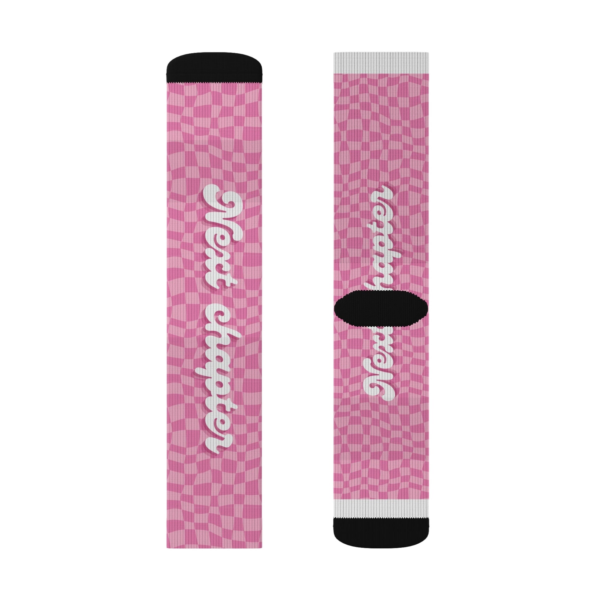Pink Socks - Sublimation - JennyCool