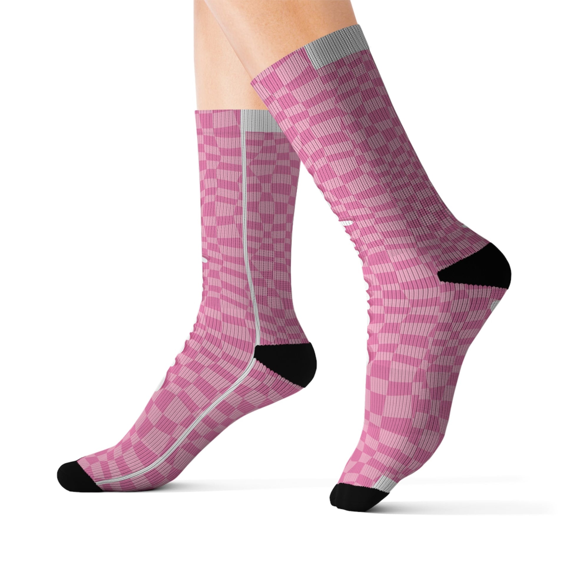 Pink Socks - Sublimation - JennyCool