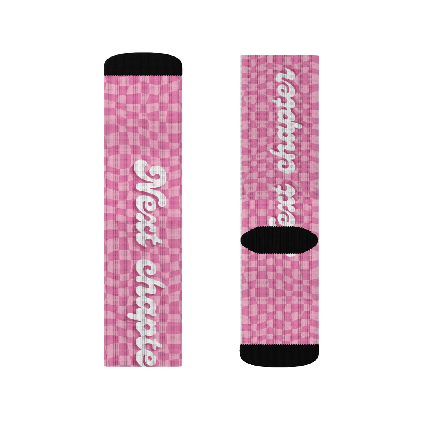Pink Socks - Sublimation - JennyCool