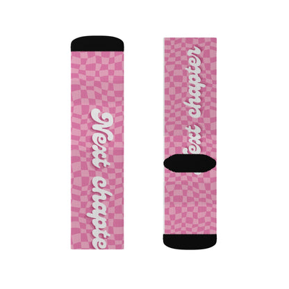 Pink Socks - Sublimation - JennyCool