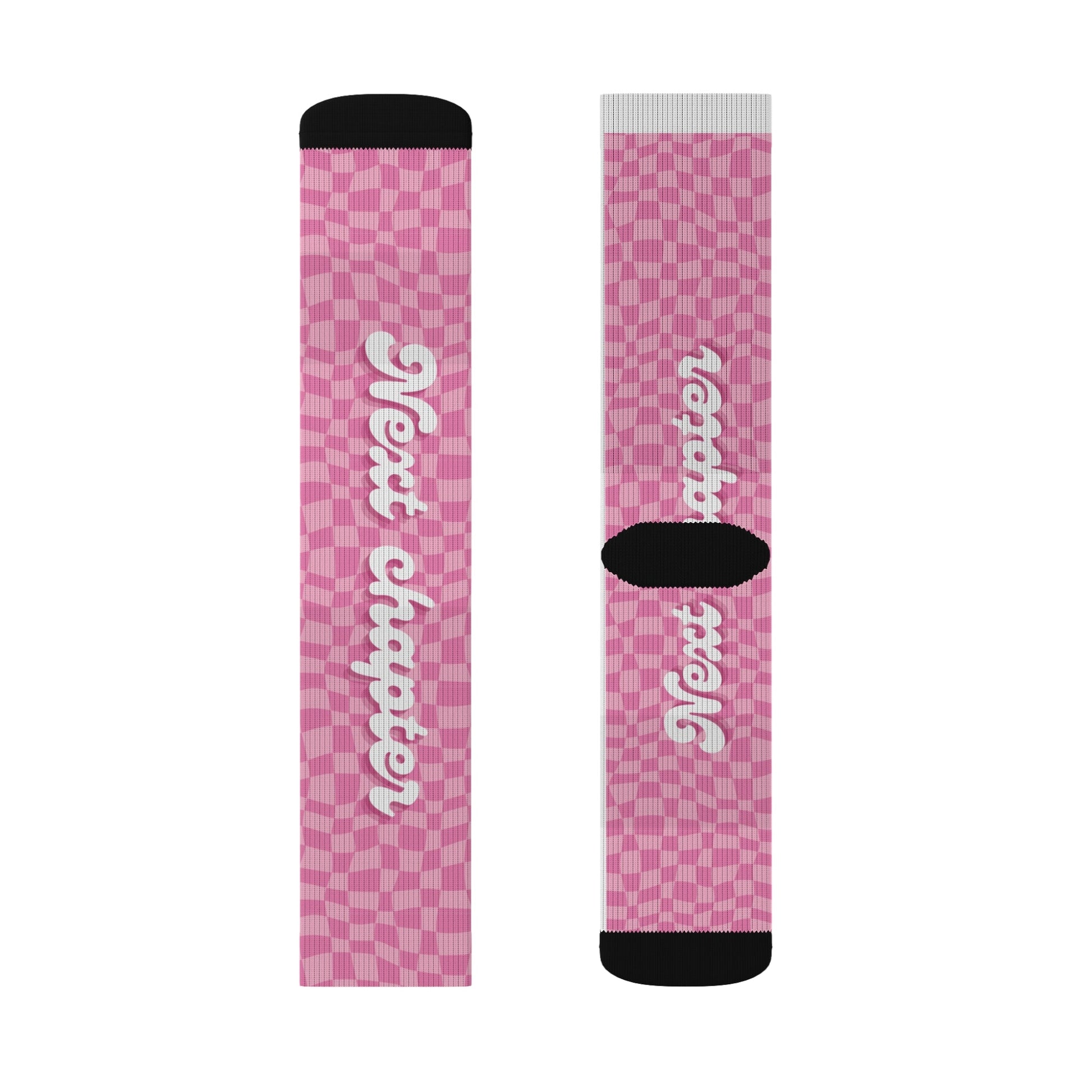 Pink Socks - Sublimation - JennyCool