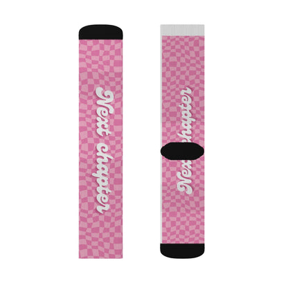 Pink Socks - Sublimation - JennyCool