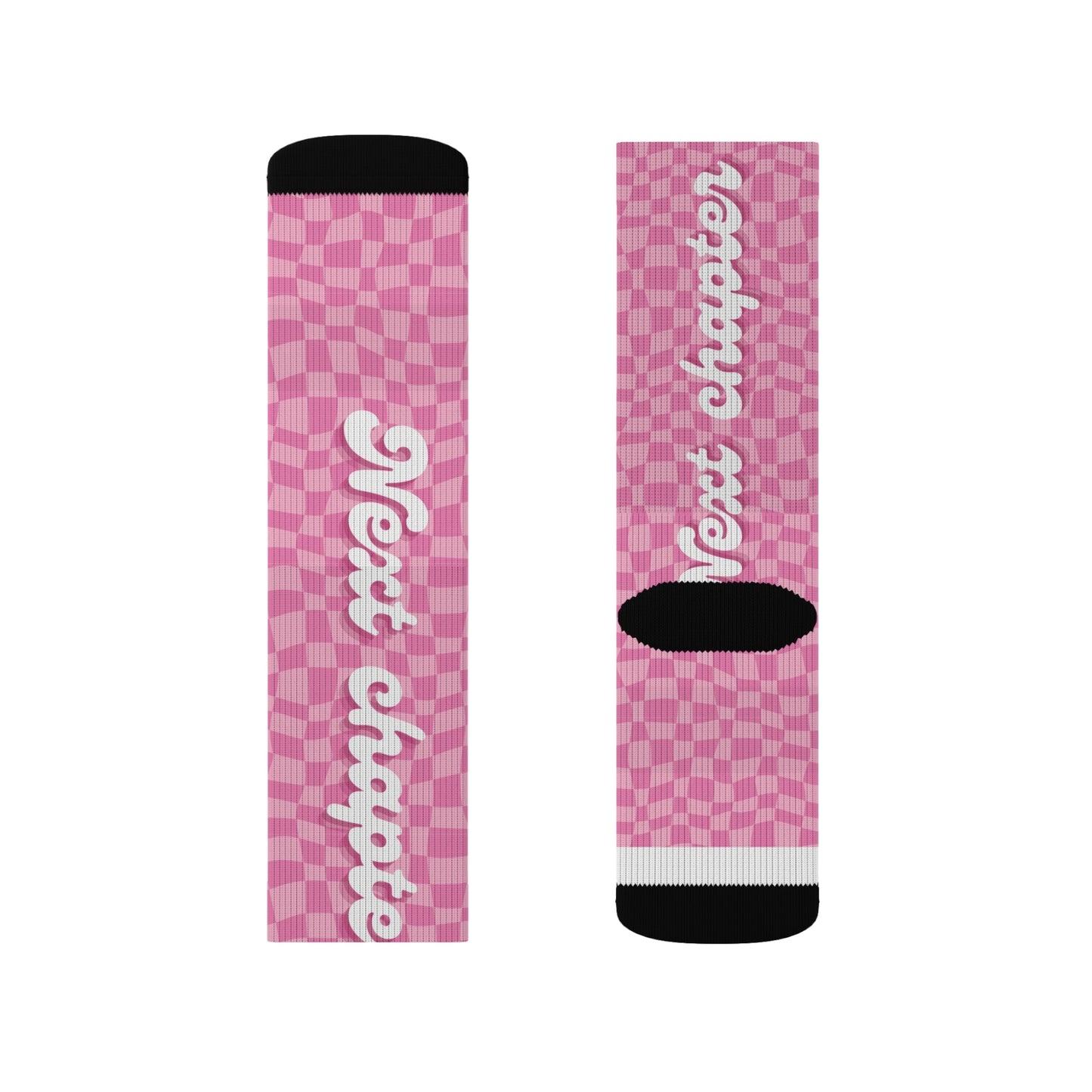 Pink Socks - Sublimation - JennyCool
