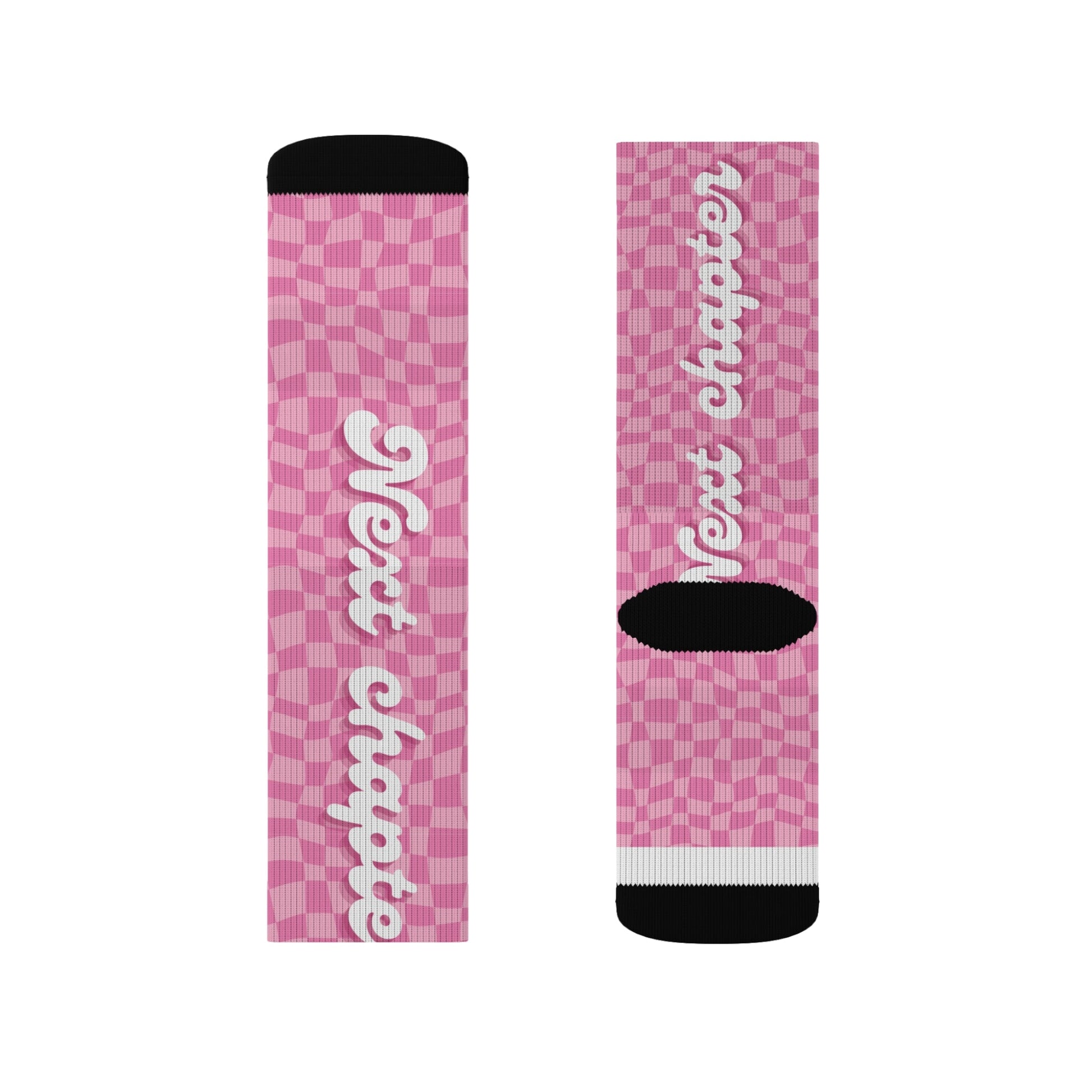 Pink Socks - Sublimation - JennyCool