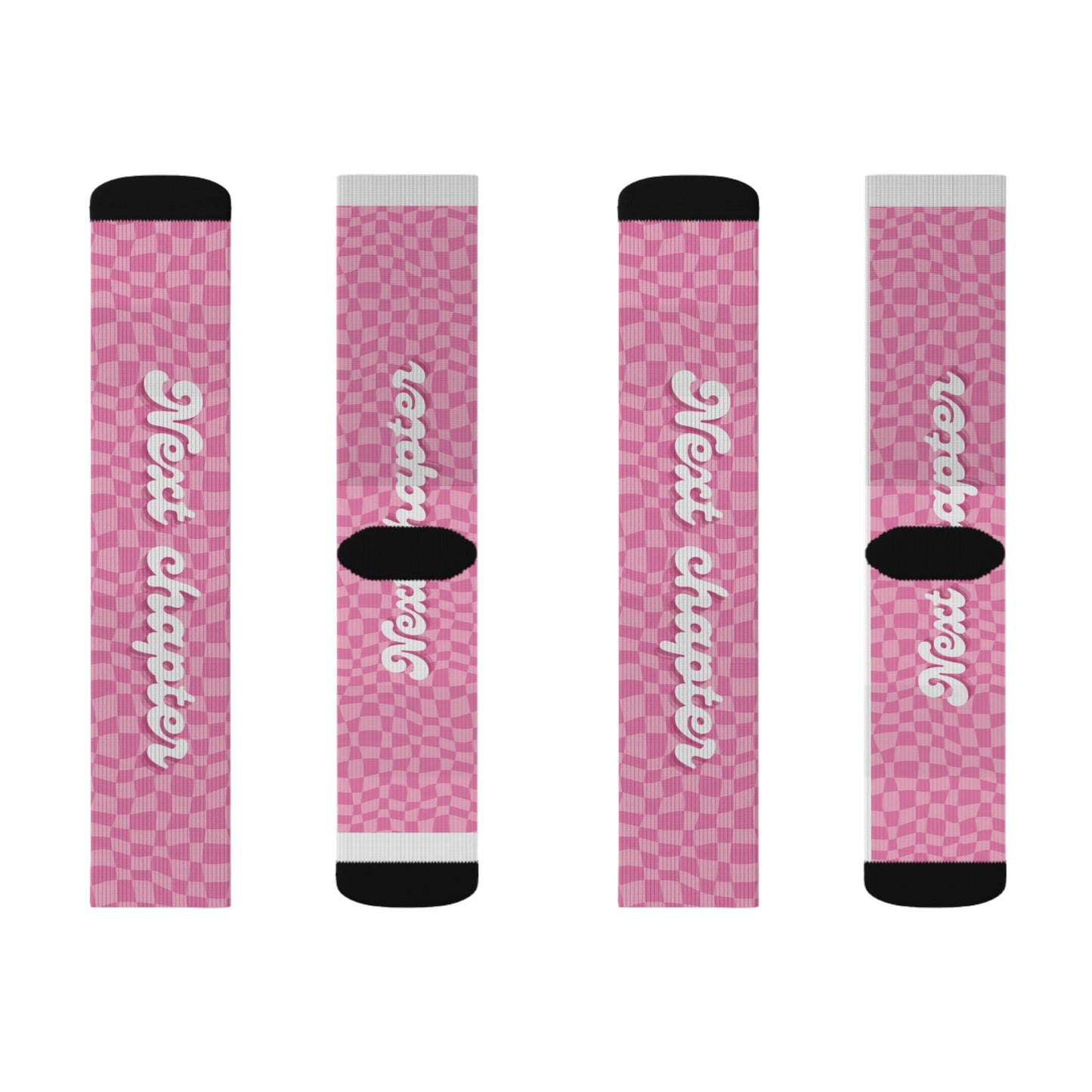 Pink Socks - Sublimation - JennyCool