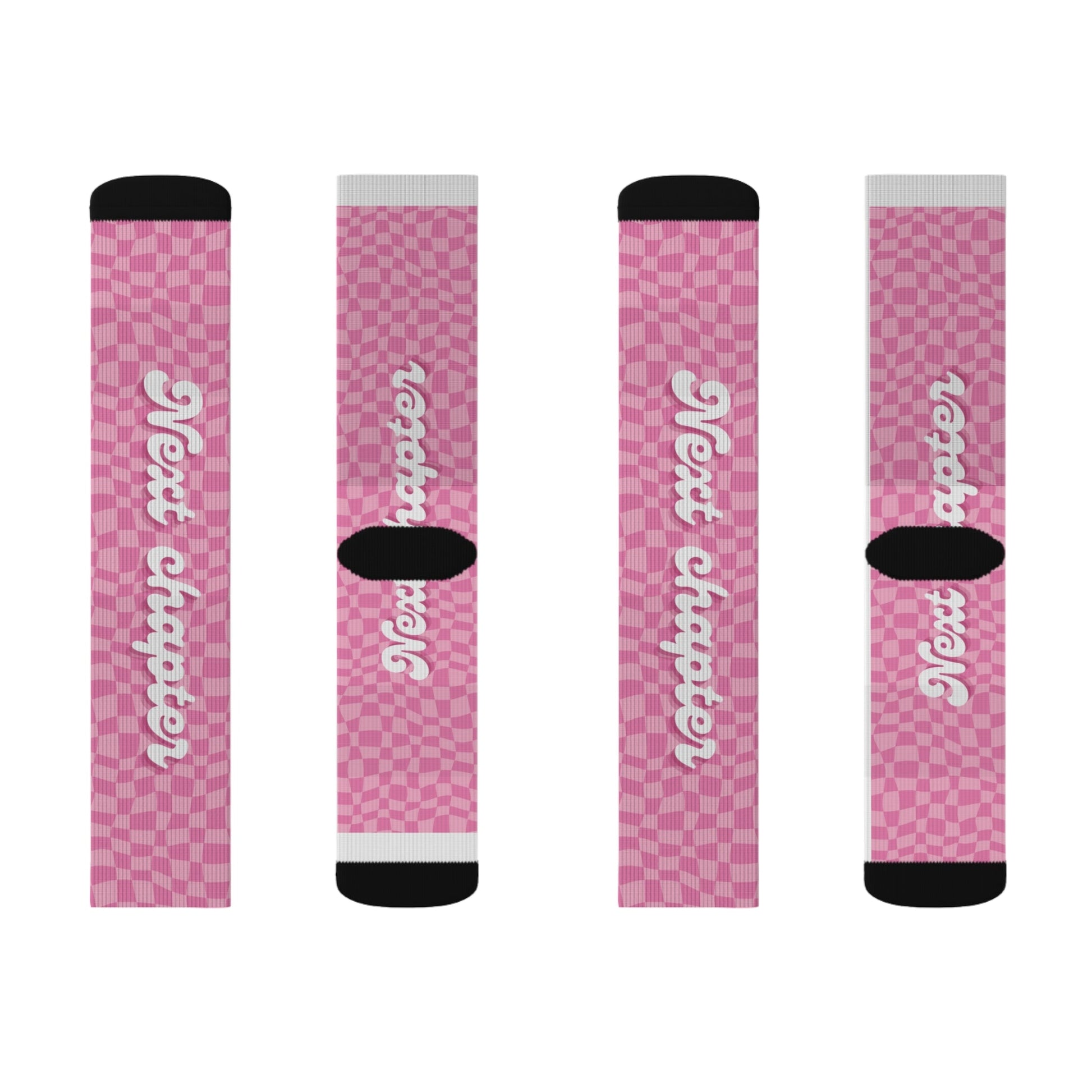 Pink Socks - Sublimation - JennyCool