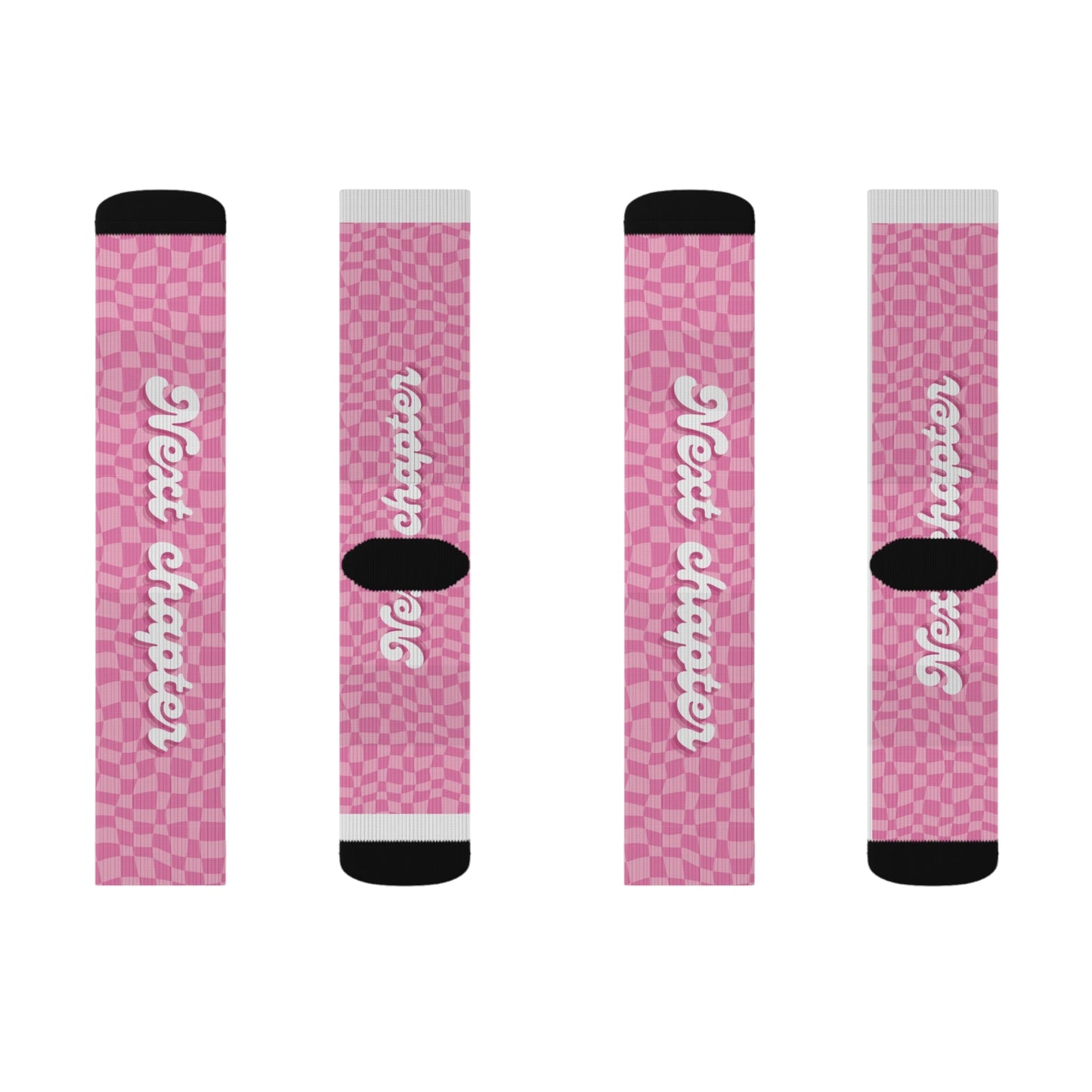 Pink Socks - Sublimation - JennyCool