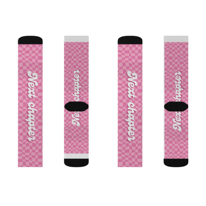Pink Socks - Sublimation - JennyCool
