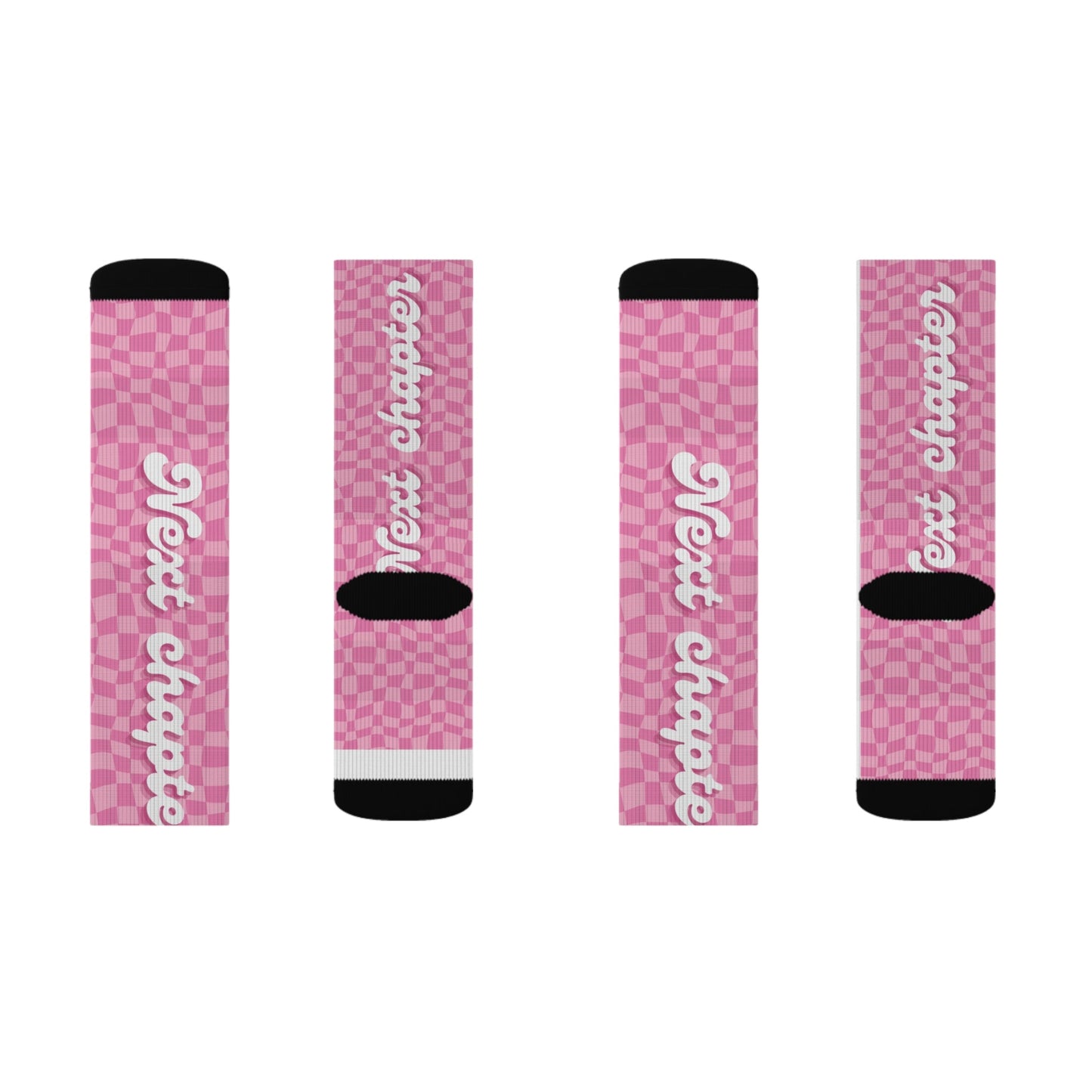 Pink Socks - Sublimation - JennyCool