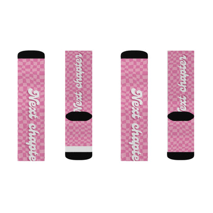 Pink Socks - Sublimation - JennyCool