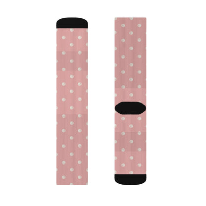 Pink Spot Socks - Sublimation - JennyCool