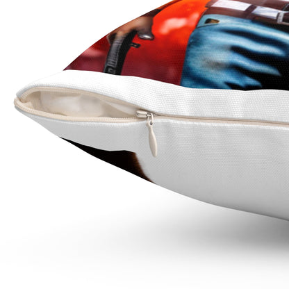 PubG Spun Polyester Square Pillow - JennyCool