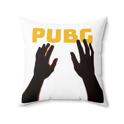 PubG Spun Polyester Square Pillow - JennyCool
