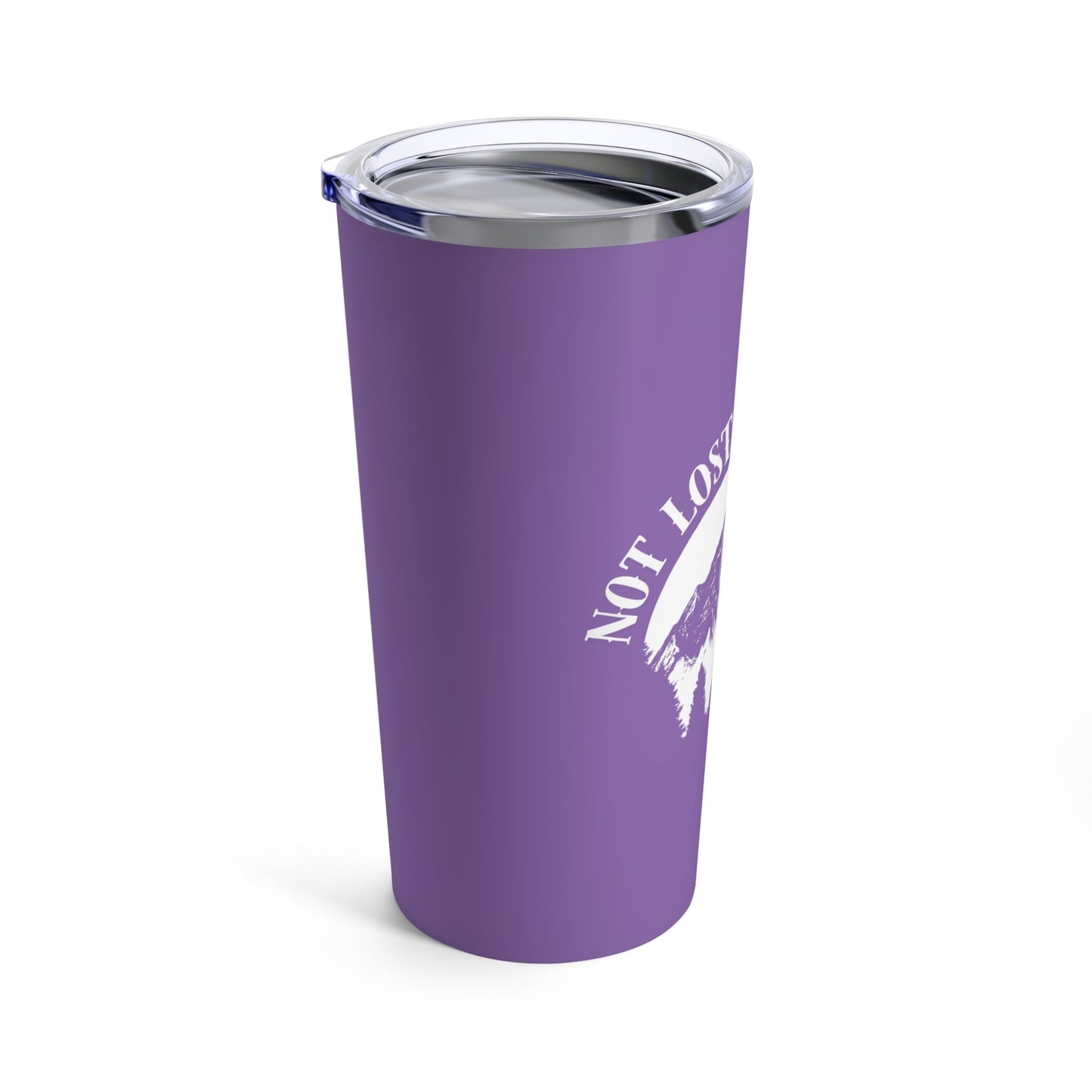 Purple Camping Tumbler 20oz - JennyCool