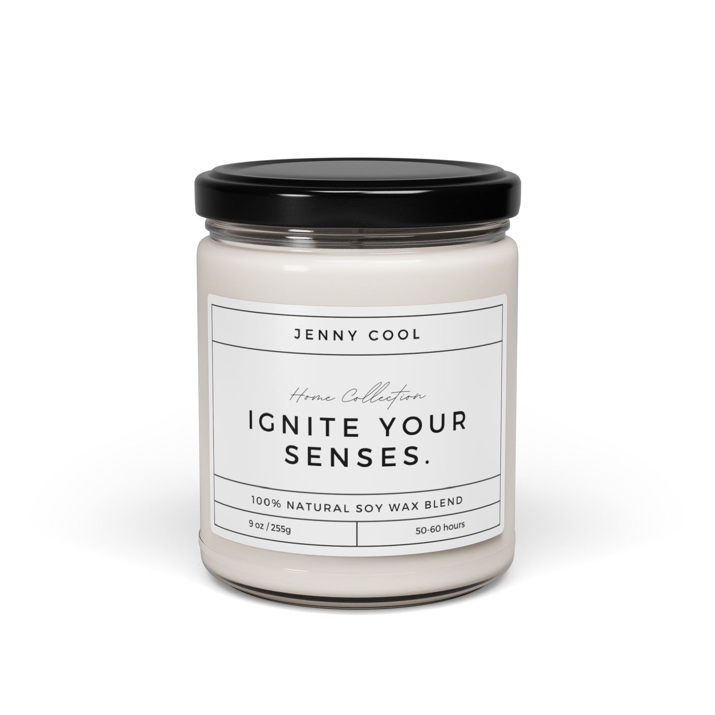 Scented Soy Candle, 9oz - JennyCool