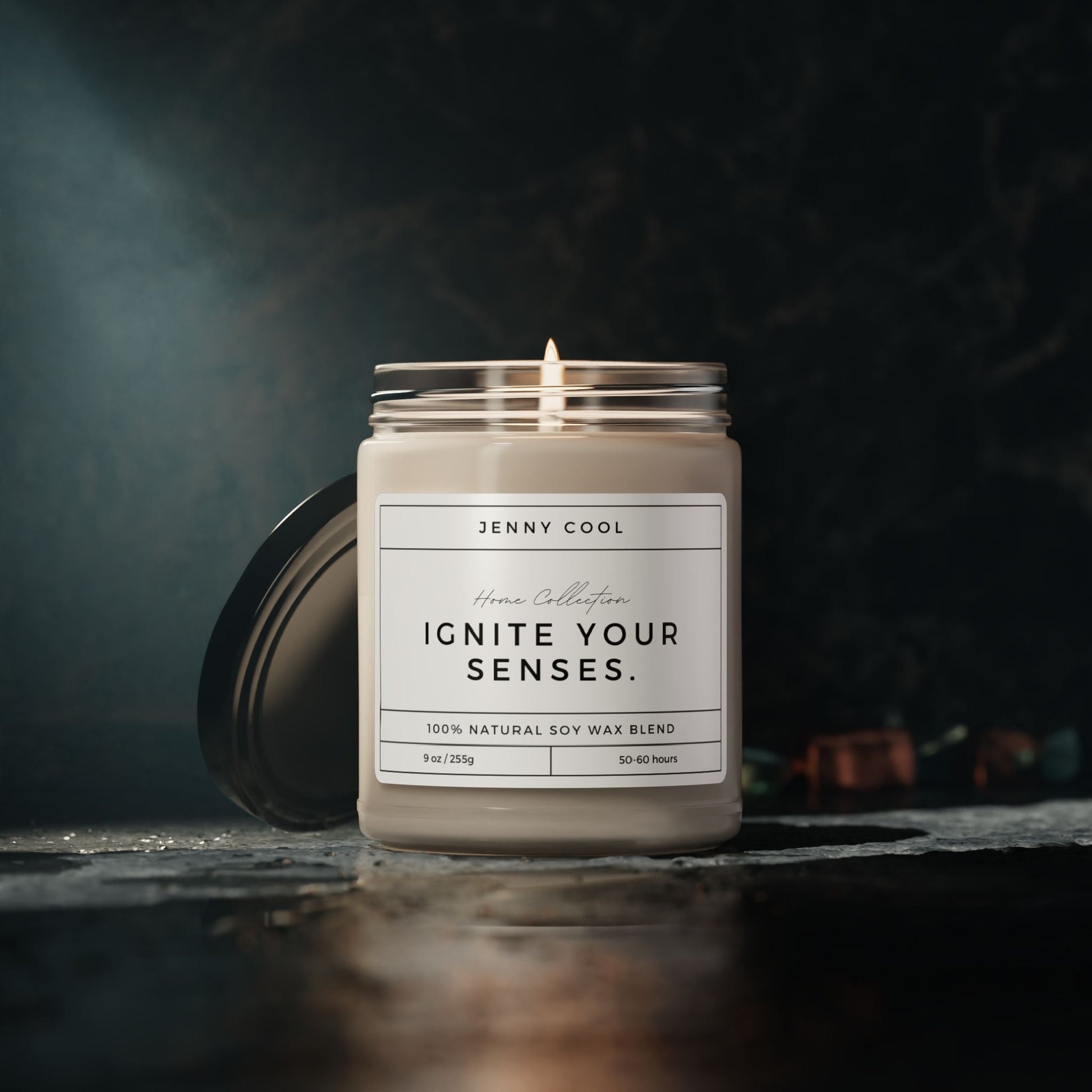 Scented Soy Candle, 9oz - JennyCool