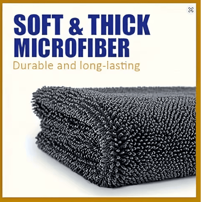 Scratch - Free Car Drying Towel – 600 GSM, No Streaks, No Swirls - JennyCool