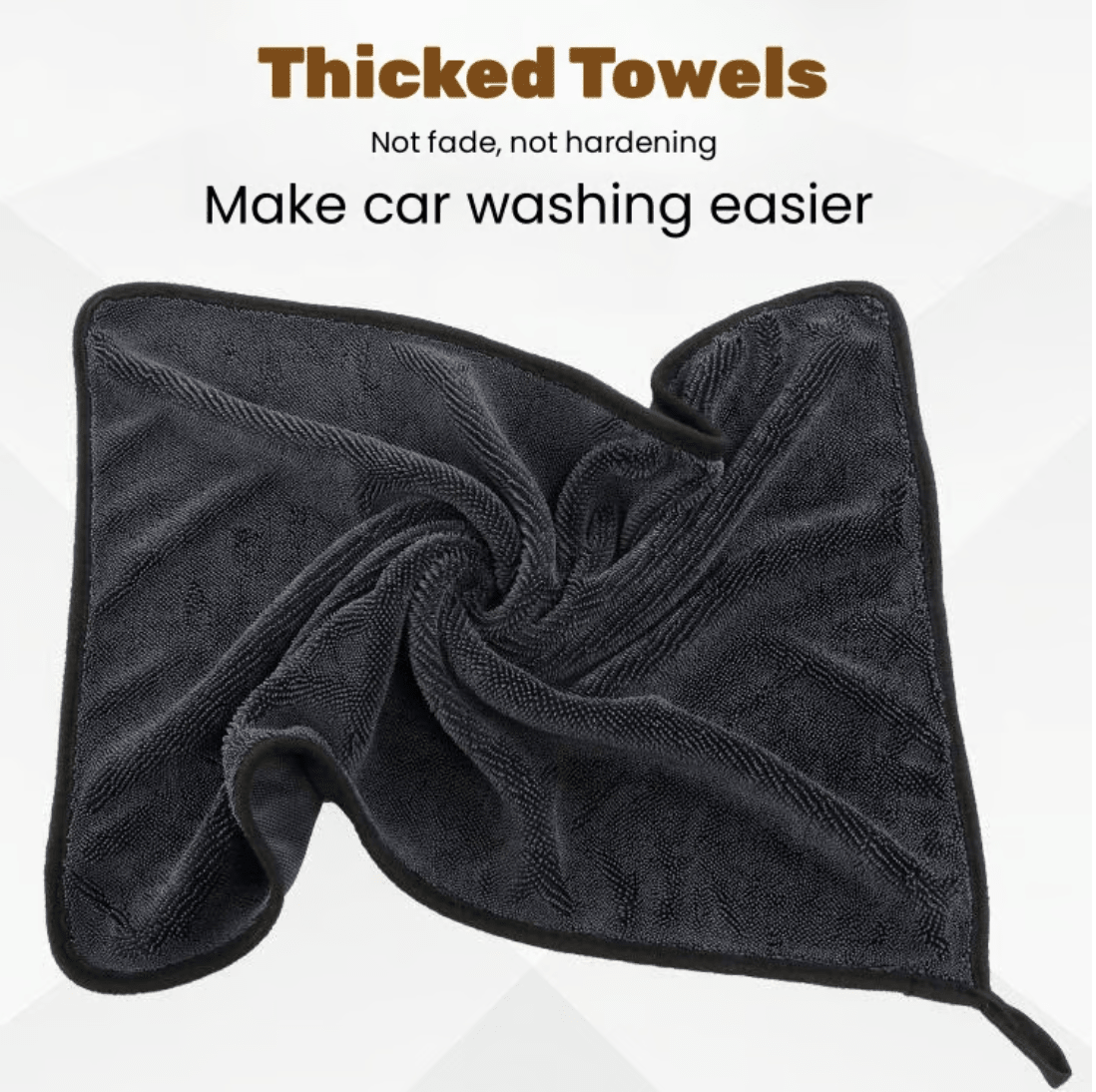 Scratch - Free Car Drying Towel – 600 GSM, No Streaks, No Swirls - JennyCool