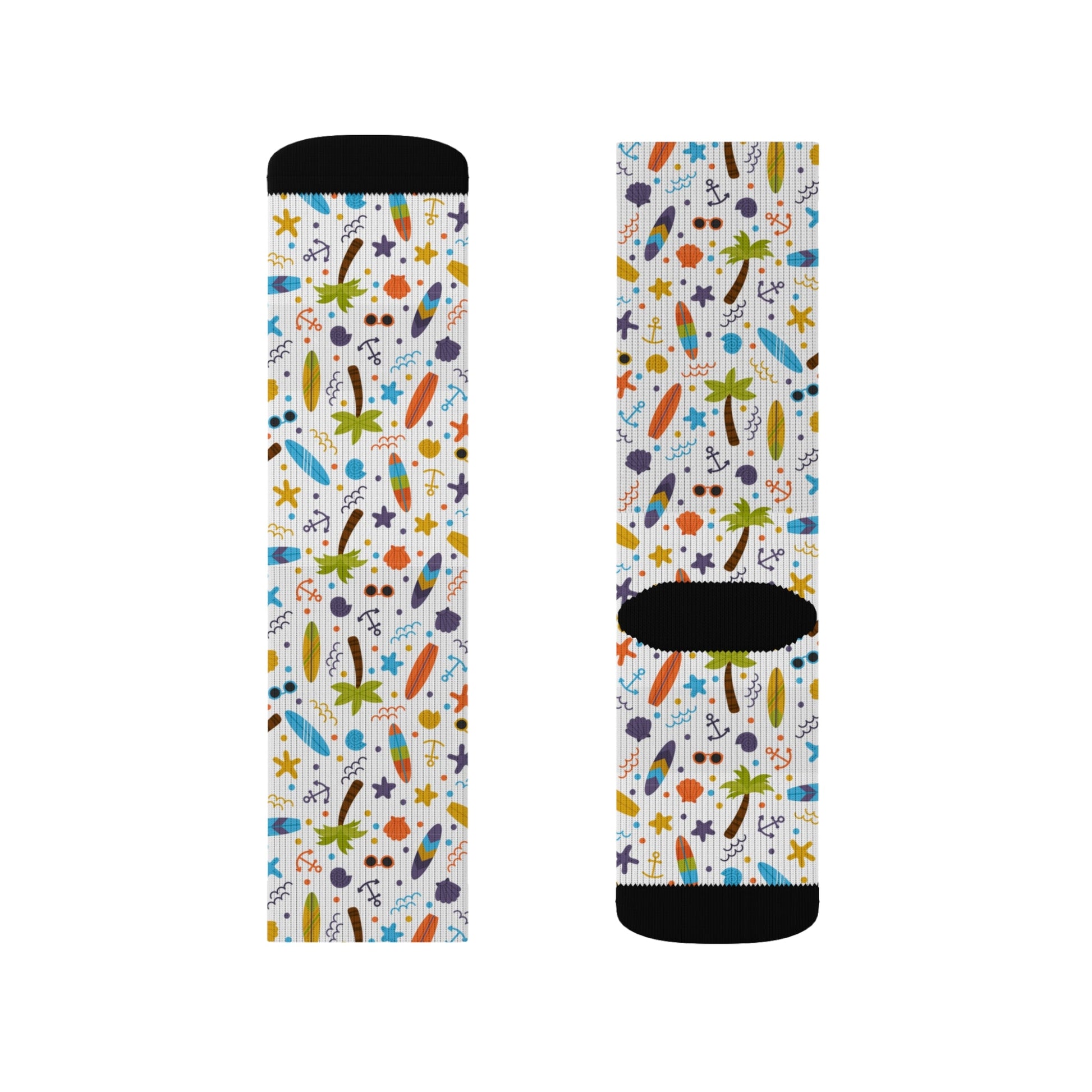 Sea Creatures Socks - Sublimation - JennyCool