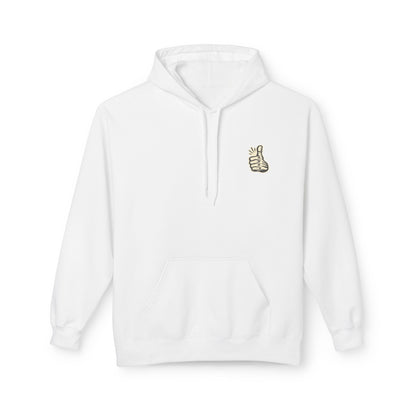 Skull "Never Better" Hoodie — Vintage Thumbs - Up Graphic - JennyCool