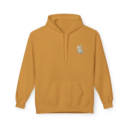 Skull "Never Better" Hoodie — Vintage Thumbs - Up Graphic - JennyCool