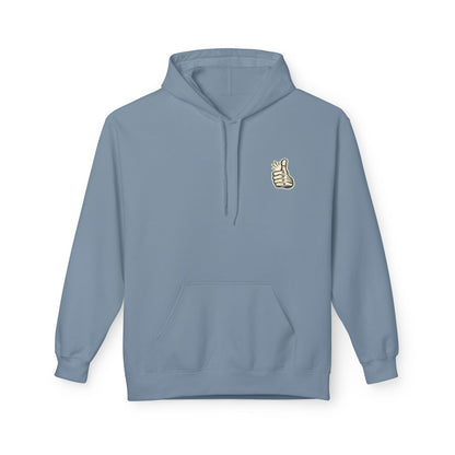 Skull "Never Better" Hoodie — Vintage Thumbs - Up Graphic - JennyCool