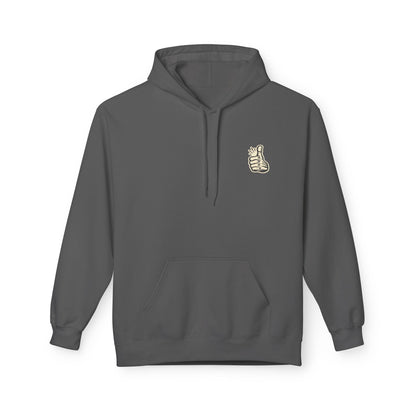 Skull "Never Better" Hoodie — Vintage Thumbs - Up Graphic - JennyCool