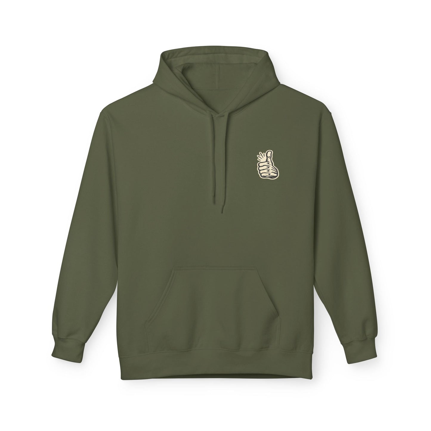 Skull "Never Better" Hoodie — Vintage Thumbs - Up Graphic - JennyCool